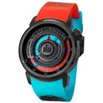 Ficha técnica e caractérísticas do produto Relógio Analógico Mascarenhas Yankee Street YS30158V - Azul Claro/Vermelho