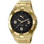 Ficha técnica e caractérísticas do produto Relógio Analógico Masculino Puma 96253GPPSDA3 - Dourado