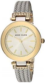 Relógio Anne Klein Cristal Swarovski AK/1907SVTT