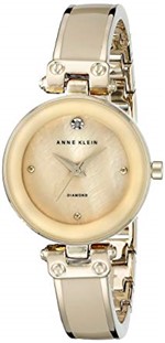 Relógio Anne Klein Diamond AK/1980TMGB