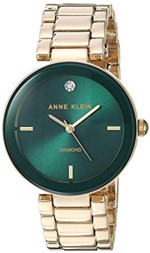 Ficha técnica e caractérísticas do produto Relógio Anne Klein Gold/Green AK/1362GNGB