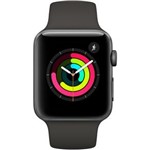 Ficha técnica e caractérísticas do produto Relógio Apple Watch S3 GPS 42mm Space Gray