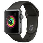 Ficha técnica e caractérísticas do produto Relógio Apple Watch 3 Series / 42MM / MR362LL/A - Cinza