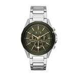 Relógio Armani Exchange Masculino Robustos Prata Ax2616/1kn