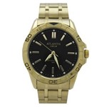 Ficha técnica e caractérísticas do produto Relogio Atlantis Masculino G3205 Dourado