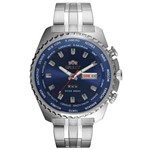 Ficha técnica e caractérísticas do produto Relógio Automatic Orient 469ss057 D1sx Corpo Aço Fundo Azul