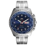 Ficha técnica e caractérísticas do produto Relógio Automatic Orient 469SS057 D1SX Corpo Aço Fundo Azul