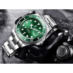 Ficha técnica e caractérísticas do produto Relógio Automático PAGANI DESIGN PD1639 Submariner 100M Máquina SEIKO NH35