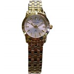 Relógio Backer Feminino Ref: 1664175f Br Mini Dourado