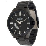 Relógio Backer Masculino Ref: 6110275m Pr Casual Black Aço