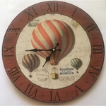Ficha técnica e caractérísticas do produto Relógio Balões Cobre