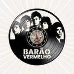 Ficha técnica e caractérísticas do produto Relógio Barão Vermelho Bandas Rock Nacional Musica Vinil LP