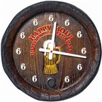 Ficha técnica e caractérísticas do produto Relógio Barril de Parede Grande em Fibra - Happy Hour
