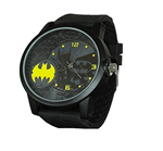 Relógio Batman Dois Logos C/ Pulseira de Borracha