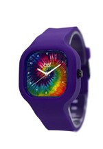 Ficha técnica e caractérísticas do produto Relógio Be Watch Rainbow Pulseira Silicone Roxo - Bewatch