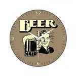 Ficha técnica e caractérísticas do produto Relógio Beer Marrom - All Classics