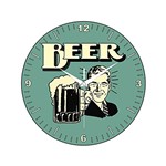 Ficha técnica e caractérísticas do produto Relógio Beer Verde Água