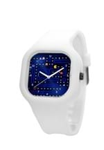 Relógio Bewatch Pac Man Pulseira Silicone Branco