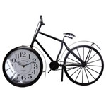 Ficha técnica e caractérísticas do produto Relógio Bicicleta Preta de Bancada - The Home