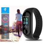 Ficha técnica e caractérísticas do produto Relógio Bluetooth Inteligente Smartband M3 Monitor Cardiaco