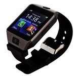 Ficha técnica e caractérísticas do produto Relogio Bluetooth Smartwatch Dz09 Touch Preto - Rohls
