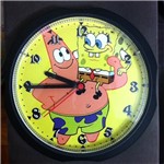 Ficha técnica e caractérísticas do produto Relógio Bob Esponja Patrick Retro Anos 90 Nickelodeon - Artesanato