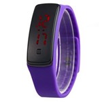 Ficha técnica e caractérísticas do produto Relógio Bracelete Digital com Visor de LED (Roxo)