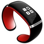 Ficha técnica e caractérísticas do produto Relógio Bracelete OLED e Pedômetro para Esportes, com Bluetooth - Vermelho