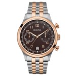 Ficha técnica e caractérísticas do produto Relógio Bulova Analógico Cronógrafo Masculino WB22391P