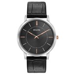 Ficha técnica e caractérísticas do produto Relógio Bulova Classic Slim Analógico Masculino WB22436T - 98A167