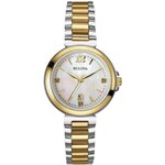 Ficha técnica e caractérísticas do produto Relógio Bulova Diamond Analógico Feminino WB27903M - 98M120