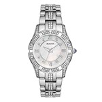 Ficha técnica e caractérísticas do produto Relógio Bulova Feminino Cristal Swarovski 96L116