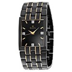 Ficha técnica e caractérísticas do produto Relógio Bulova Feminino Wb21427P Analógico Caixa e Pulseira de Aço Preto