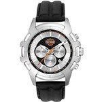 Ficha técnica e caractérísticas do produto Relógio Bulova Harley Davidson Analógico Masculino WH30279T