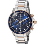 Ficha técnica e caractérísticas do produto Relógio Bulova Marine Star Blue - 98B301