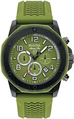 Ficha técnica e caractérísticas do produto Relógio Bulova Marine Star Verde WB31783G Masculino Original