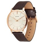 Ficha técnica e caractérísticas do produto Relógio Bulova Masculino Slim Rose - Wb22436x