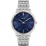 Ficha técnica e caractérísticas do produto Relógio Bulova Masculino Slim Wb22436f Azul Lançamento