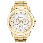 Ficha técnica e caractérísticas do produto Relógio Bulova Masculino Wb22177H Analógico e Calendário Resistente à Água 100M