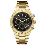 Relógio Bulova Masculino Wb22408u Cronógrafo Dourado