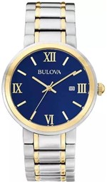 Ficha técnica e caractérísticas do produto Relógio Bulova Masculino Wb26146a 98b283 Azul Misto