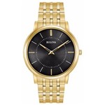 Ficha técnica e caractérísticas do produto Relógio Bulova Ultra Slim Gold 97a127