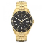 Ficha técnica e caractérísticas do produto Relógio Bulova WB30757U Dourado e Preto Original