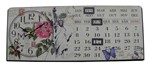 Ficha técnica e caractérísticas do produto Relogio Calendario de Mesa New York Vintage Retro Decoracao (XIN-06) - Braslu
