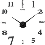 Ficha técnica e caractérísticas do produto Relógio casa DIY parede acrílica decorativa Furar Relógio Redbey