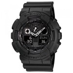 Ficha técnica e caractérísticas do produto Relogio Casio Automatico G-Shock Unissex GA-100cm Preto