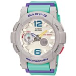 Ficha técnica e caractérísticas do produto Relógio Casio Baby-G Anadigi Feminino BGA-180-3BDR