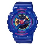 Ficha técnica e caractérísticas do produto Relógio Casio Baby-G BA-112-2ADR Azul