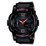 Ficha técnica e caractérísticas do produto Relógio Casio Baby-G BGA-180-1BDR Preto