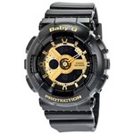 Ficha técnica e caractérísticas do produto Relogio Casio Baby G Black Ladies Ba110-1A